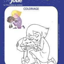 Coloriage à imprimer EMILIE JOLIE - Coloriage - Coloriage FILMS POUR ENFANTS - Coloriage EMILIE JOLIE