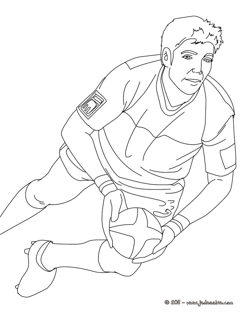 Coloriages coloriage du rugbyman dimitri yachvili fr coloriage du rugbyman dimitri yachvili