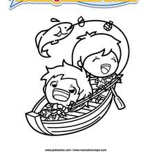 Coloriage Cooking Mama 6 - Club Aventure - Coloriage - Coloriage A IMPRIMER - Coloriage COOKING MAMA WORLD