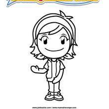 Coloriage Cooking Mama 10 - Club Aventure - Coloriage - Coloriage A IMPRIMER - Coloriage COOKING MAMA WORLD
