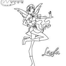 Coloriage LAYLA