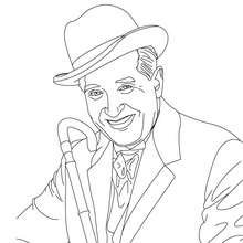 Coloriage MAURICE CHEVALIER