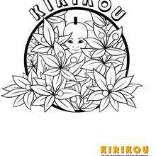 KIRIKOU à colorier en ligne - Coloriage - Coloriage FILMS POUR ENFANTS - Coloriage KIRIKOU et les Hommes et les Femmes