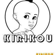 Coloriage en ligne KIRIKOU - Coloriage - Coloriage FILMS POUR ENFANTS - Coloriage KIRIKOU et les Hommes et les Femmes