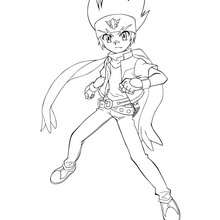 Coloriage GINGKA - Coloriage - Coloriage BEYBLADE