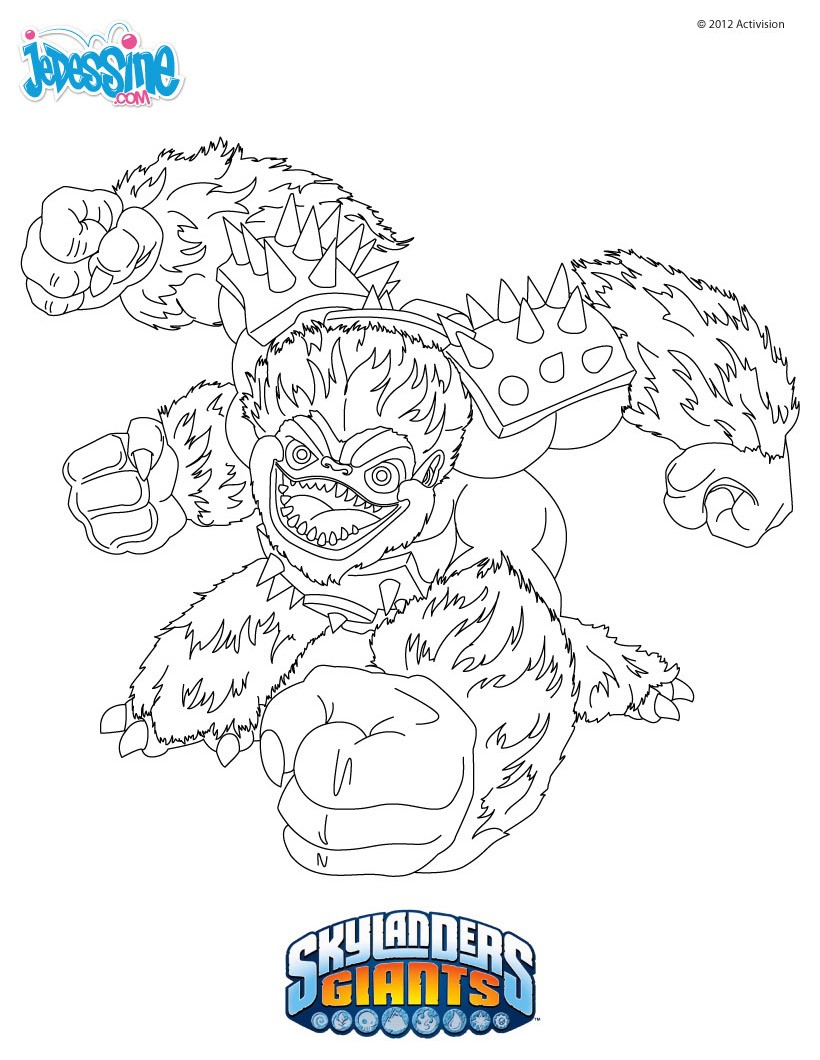 Coloriages coloriage slam bam fr hellokids coloriage slam bam