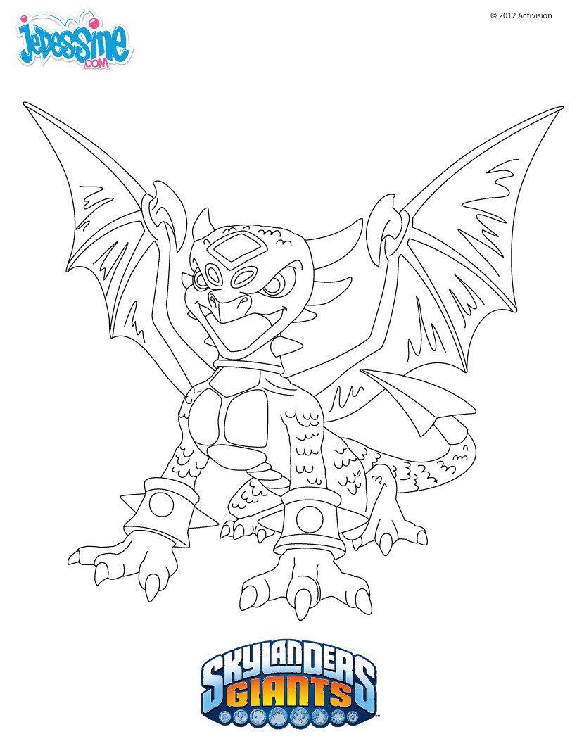 Coloriages coloriage cynder fr hellokids coloriage cynder