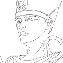 Coloriage : Ramsès II