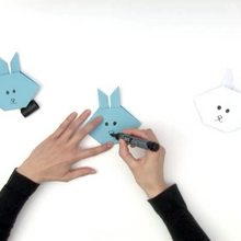 Origami : Faire un pliage de lapin