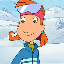 Episode de Lucie : Skier, façon Lucie