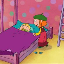 Episode de Lucie : Endormir son petit frère, façon Lucie