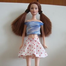 Atelier couture : Tenue pour Barbie fashion