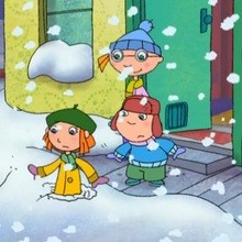 Episode de Lucie : Déblayer la neige, façon Lucie
