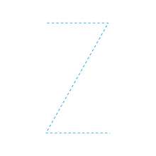 La lettre Z - Dessin - Apprendre à écrire - Apprendre à dessiner les lettres de l'alphabet