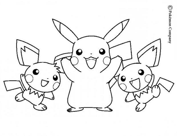 Coloriages pikachu fr hellokids pikachu