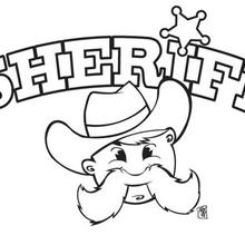 Coloriage du sherif