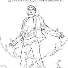 Coloriage Percy Jackson : Le voleur de foudre