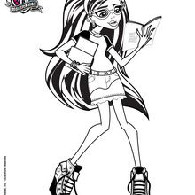 Coloriage : Ghoulia Yelps