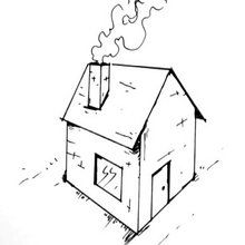 Tuto de dessin : Dessiner une maison en perspective