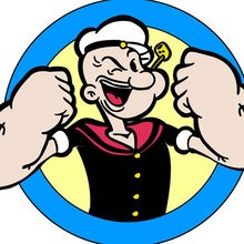 Coloriage POPEYE