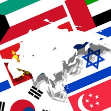 Jeu : Reconnaître les drapeaux d'Asie
