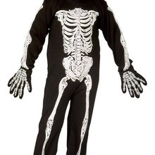 Le déguisement de squelette