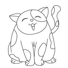 Coloriage application Jedessine : Chat