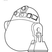 Coloriage : R2D2 - Angry Birds Star Wars