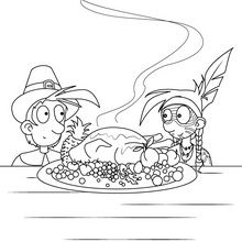 La dinde de Thanksgiving