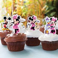 Décoration de gâteau : Les décorations de Cupcakes de Minnie