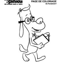 Coloriage : Mister Peabody