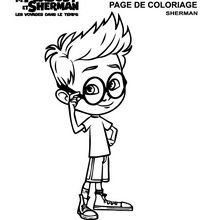 Coloriage : Sherman