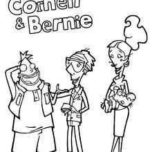 Coloriage : Bernie, John et Beth