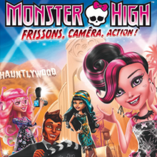 Coloriages Monster High - Frissons, caméra, action !