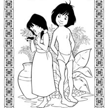 Shanti et Mowgli