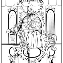 Mary Poppins à imprimer