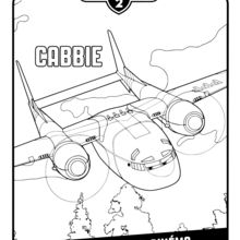Coloriage Planes 2 : Planes 2 - Cabbie
