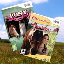 Jeu vidéo : 2 jeux en 1 : Pony Friends 2 & Mon Haras, une vie avec les chevaux sur Wii
