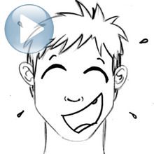 Tuto de dessin : Dessiner une expression du visage : le rire