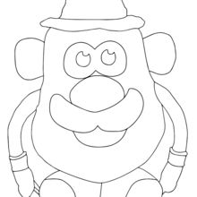 Coloriage : Monsieur Patate