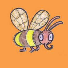 Tuto de dessin : Une abeille