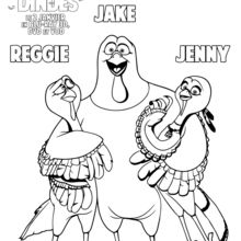 Reggie, Jake et Jenny