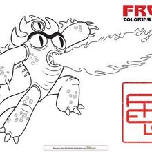 Coloriage : Fred