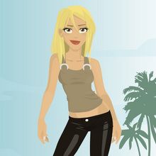 Britney à la plage