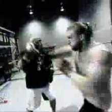 Triple H à l'entrainement