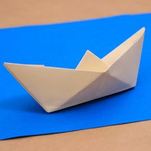 Le bateau origami