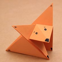 Le renard origami