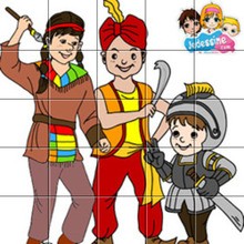 Puzzle enfants du Carnaval