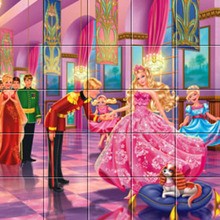 Puzzle : Barbie La Princesse et la Pop Star, le bal
