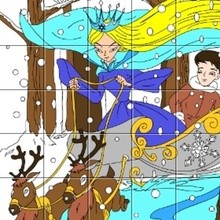 Puzzle La reine des neiges